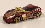 2001 Hot Wheels Extreme Sports Twin Mill II Dark Red Die Cast Toy Car Vehicle