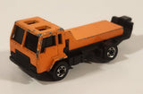 1992 Hot Wheels Recycling Truck Orange Die Cast Plastic Toy Car Vehicle