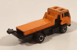 1992 Hot Wheels Recycling Truck Orange Die Cast Plastic Toy Car Vehicle