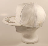 Vintage Highland Valley Copper White Snapback Mesh Trucker Cap Hat