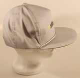Vintage Stanchem Light Grey Snapback Trucker Cap Hat