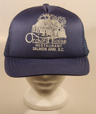 Vintage Orchard House Restaurant Salmon Arm, B.C. Dark Blue Snapback Mesh Trucker Cap Hat