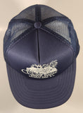 Vintage Orchard House Restaurant Salmon Arm, B.C. Dark Blue Snapback Mesh Trucker Cap Hat