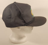 Vintage Western Hatchery Black Snapback Trucker Cap Hat