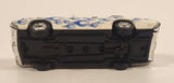 2004 New Ray 1979 Oldsmobile Cutlass 4-4-2 Convertible White with Blue Flames 1/43 Scale Die Cast Toy Car Vehicle