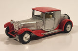 Sunnyside Superior SS-301 No. 32333 1928 Bugatti Type 44 Y-24 Silver and Red Pull Back Die Cast Toy Car Vehicle