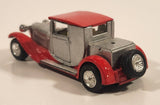 Sunnyside Superior SS-301 No. 32333 1928 Bugatti Type 44 Y-24 Silver and Red Pull Back Die Cast Toy Car Vehicle