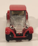 Sunnyside Superior SS-301 No. 32333 1928 Bugatti Type 44 Y-24 Silver and Red Pull Back Die Cast Toy Car Vehicle