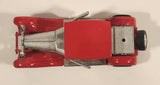 Sunnyside Superior SS-301 No. 32333 1928 Bugatti Type 44 Y-24 Silver and Red Pull Back Die Cast Toy Car Vehicle