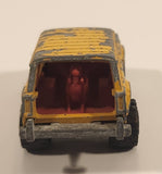 Vintage Majorette No. 236 4x4 Cherokee Big Chief Yellow 1:64 Scale Die Cast Toy Car SUV Vehicle