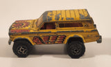 Vintage Majorette No. 236 4x4 Cherokee Big Chief Yellow 1:64 Scale Die Cast Toy Car SUV Vehicle
