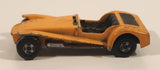 Vintage 1971 Lesney Matchbox SuperFast No. 60 Lotus Super Seven Orange Die Cast Toy Car Vehicle