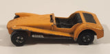 Vintage 1971 Lesney Matchbox SuperFast No. 60 Lotus Super Seven Orange Die Cast Toy Car Vehicle