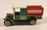 Vintage Reader's Digest High Speed No. 502 1912 Tanker Truck Green Red "Super Oil" Die Cast Toy Car Vehicle