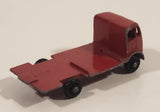 Vintage 1957 Lesney No. 35 Marshall Horse Box MK7 Red Die Cast Toy Car Vehicle