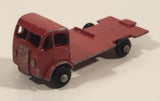 Vintage 1957 Lesney No. 35 Marshall Horse Box MK7 Red Die Cast Toy Car Vehicle