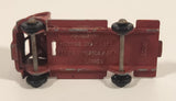 Vintage 1957 Lesney No. 35 Marshall Horse Box MK7 Red Die Cast Toy Car Vehicle