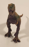 S.H. Green and Purple T-Rex Tyrannosaurus Rex 5" Tall Dinosaur Toy Figure