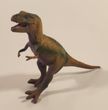 S.H. Green and Purple T-Rex Tyrannosaurus Rex 5" Tall Dinosaur Toy Figure