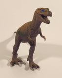 S.H. Green and Purple T-Rex Tyrannosaurus Rex 5" Tall Dinosaur Toy Figure