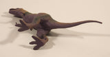 S.H. Green and Purple T-Rex Tyrannosaurus Rex 5" Tall Dinosaur Toy Figure
