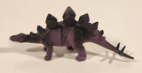 S.H. Black and Purple Stegosaurus 5" Long Dinosaur Toy Figure