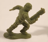 2015 Lanard Running Army Man Soldier 1 3/4" Light Green Plastic Toy Figure
