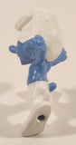 2015 McDonald's Peyo Smurfs Clumsy 2 5/8" Tall PVC Toy Figure