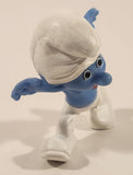 2015 McDonald's Peyo Smurfs Clumsy 2 5/8" Tall PVC Toy Figure