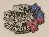 Edelweiss Sound of Music 1 5/8" x 2 1/4" Rubber Fridge Magnet