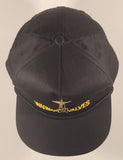 Vintage Warman Valves Black Snapback Trucker Cap Hat