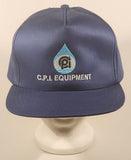 Vintage C.P.I. Equipment Dark Blue Snapback Trucker Cap Hat