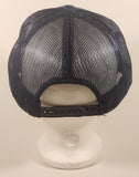 Vintage ARP Accurate Rubber Products Ltd Dark Blue Snapback Mesh Trucker Cap Hat
