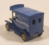 Vintage 1983 Lledo Models of Days Gone DG 6039 1920 Ford Model T Van Blue Woodward's Die Cast Toy Car Vehicle