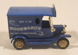 Vintage 1983 Lledo Models of Days Gone DG 6039 1920 Ford Model T Van Blue Woodward's Die Cast Toy Car Vehicle