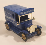 Vintage 1983 Lledo Models of Days Gone DG 6039 1920 Ford Model T Van Blue Woodward's Die Cast Toy Car Vehicle