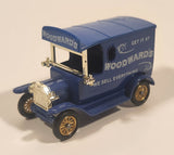 Vintage 1983 Lledo Models of Days Gone DG 6039 1920 Ford Model T Van Blue Woodward's Die Cast Toy Car Vehicle
