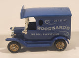 Vintage 1983 Lledo Models of Days Gone DG 6039 1920 Ford Model T Van Blue Woodward's Die Cast Toy Car Vehicle