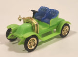Vintage Mini Mite 1911 Renault Bright Green Plastic Toy Car Vehicle