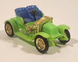 Vintage Mini Mite 1911 Renault Bright Green Plastic Toy Car Vehicle