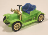 Vintage Mini Mite 1911 Renault Bright Green Plastic Toy Car Vehicle