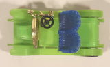 Vintage Mini Mite 1911 Renault Bright Green Plastic Toy Car Vehicle