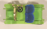 Vintage Mini Mite 1911 Renault Bright Green Plastic Toy Car Vehicle