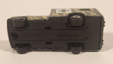 Majorette Sonic Flashers No. 255 Ambulance Military Army Camouflage Green 1/60 Scale Die Cast Toy Car Vehicle - Blue Lights