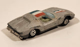 Vintage Yatming No. 1001 Lamborghini Miura Grey Die Cast Toy Car Vehicle