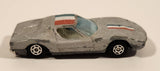 Vintage Yatming No. 1001 Lamborghini Miura Grey Die Cast Toy Car Vehicle