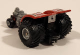 1990 Galoob Micro Machines Tractor Pull Red Die Cast Toy Car Vehicle