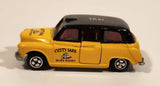 Corgi Cutty Sark Scots Whisky London Taxi Cab Yellow Die Cast Toy Car Vehicle with Opening Suicide Doors