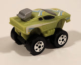 1987 Road Champs Ferrari Testarossa Green Micro Mini Die Cast Toy Car Vehicle