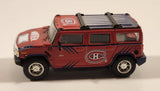 2004 2005 Season Fleer NHL Montreal Canadiens Hummer H2 Red Die Cast Toy Car Vehicle